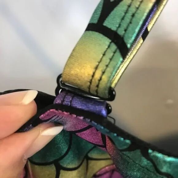 TORRID MERMAID TANKINI TOP SWIMSUIT 1X NWOT - Picture 6 of 8